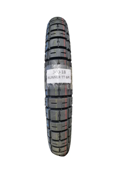 TDT TYRES 300-18 MOTORSİKLET LASTİĞİ TT(TUBETYPE-İÇ LASTİKLİ TİP) ürün görseli 1