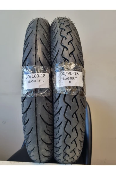 RALCO TYRES Honda Cbf 150, 80/100-18 Tl Ve 90/90-18 Tl Uyumlu Dubleks Lastik Set ürün görseli 1