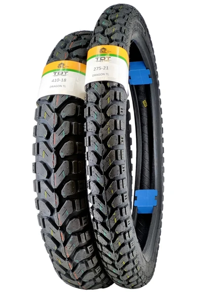 TDT TYRES Kawasaki Klx150, 410-18 Tl Ve 275-21 Tl Dubleks Lastik Set ürün görseli 1