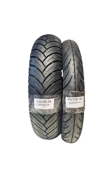 MARUTİ TYRES Hero Karizma, 120/80-18 Tl Ve 80/100-18 Tl Dubleks Lastik ürün görseli 1