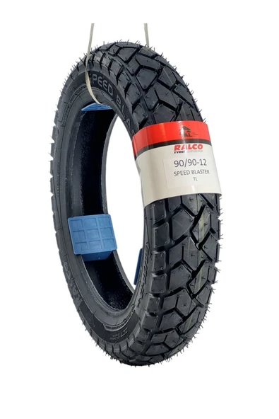 RALCO TYRES 90/90-12 TL (TUBELESS - DUBLEKS) MOTOSİKLET LASTİĞİ ürün görseli 1