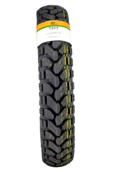 TDT TYRES KUBA BLACKCAT 110/90-17 TL (TUBELESS - DUBLEKS) MOTOSİKLET LASTİĞİ ürün görseli 1