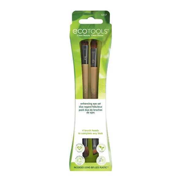 Ecotools EC-1217 Enhancing Eye Set 2li Göz Far Fırça Seti ürün görseli 1