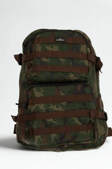 North Mountain Tactical Sırt Çantası Yeşil Kamuflaj ürün görseli 1