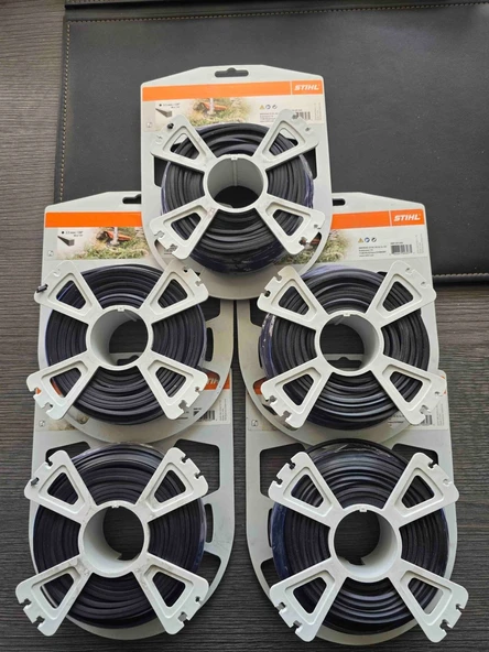 Stihl Misina 5 Adet 38M Siyah Kare ürün görseli 1