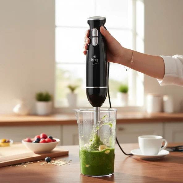 KİNG K1101 BRENDOLA EL BLENDER - Resim 2