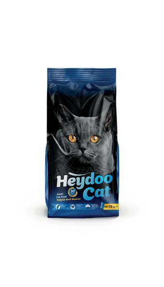 Heydo Cat 15 kg Premium Kedi Maması ürün görseli 1