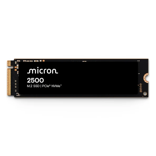 Micron 2500 MTFDKBA1T0QGN 1TB (7100/5800MB/s) M.2 2280 PCIe 4.0 NVMe SSD ürün görseli 1