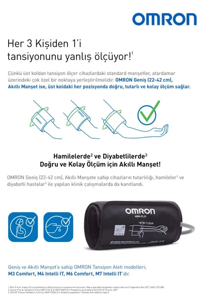 Omron M2+ Dijital Tansiyon Aleti - Resim 4