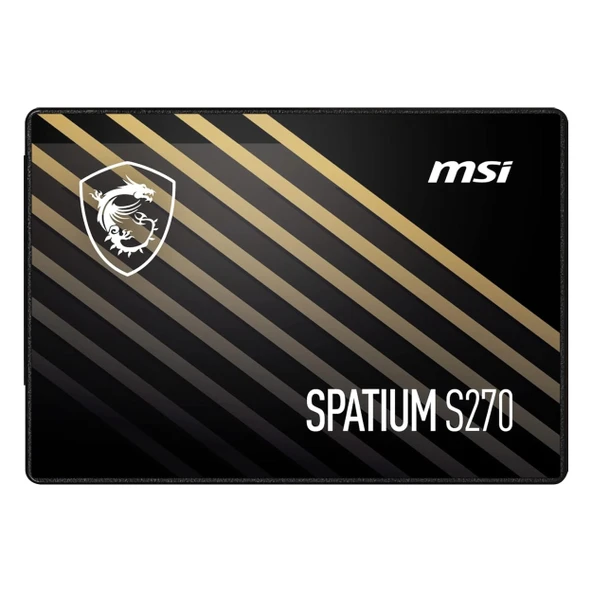 MSI Spatium S270 960GB (500/450MB/s) 2.5" SATA3 SSD ürün görseli 1