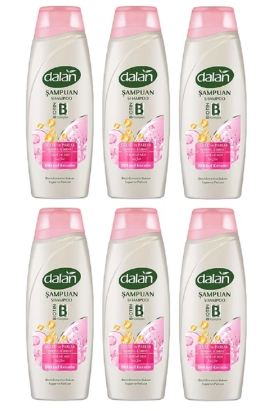 Dalan Şampuan Zeytinyağlı Güçlü ve Parlak 450 Ml x 6 Adet ürün görseli 1