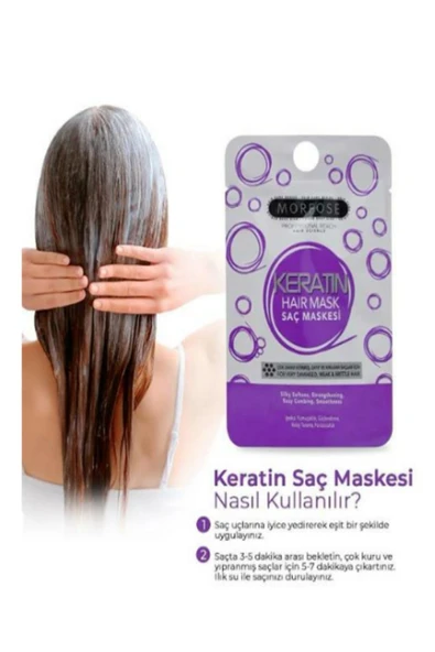 Morfose SAÇ MASKESİ 25ML KERATİN - Resim 3