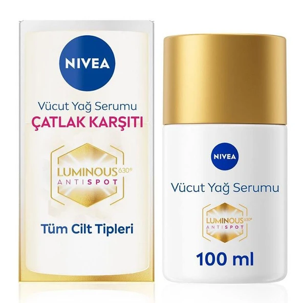 Nivea Luminous 630 Çatlak Karşıtı Vücut Yağ Serumu 100 ml ürün görseli 1
