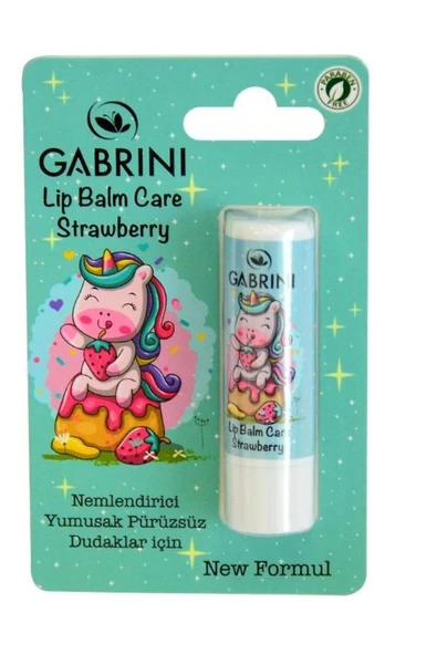 Gabrini Kids Lip Balm Care Strawberry ürün görseli 1