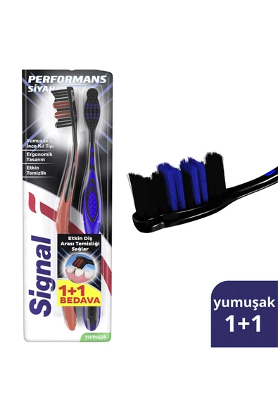 Signal SIGNALBlack 1+1 Diş Fırçası ürün görseli 1
