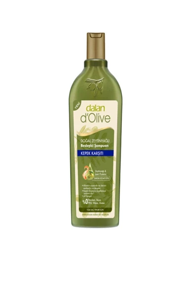 Dalan D’olive Zeytinyağlı Kepek Karşıtı Şampuan 400 Ml 1 Adet ürün görseli 1