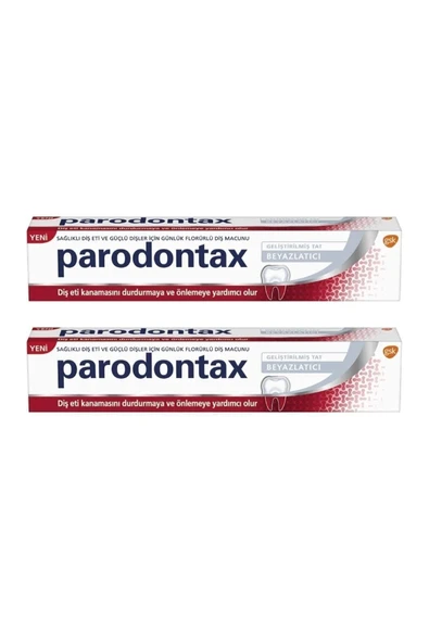 Parodontax Beyazlatıcı Diş Macunu 75 ml X 2 Li ürün görseli 1