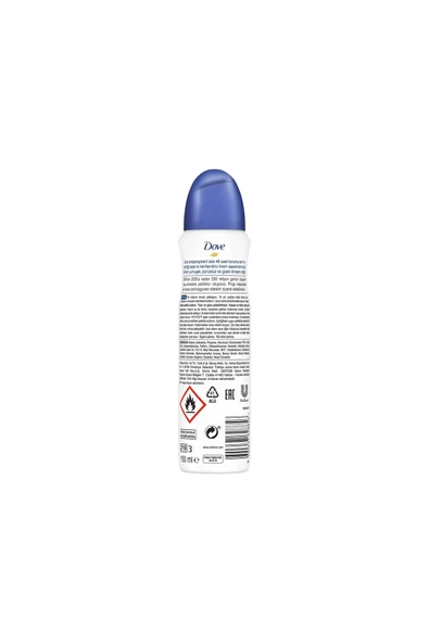Dove Original Kadın Deodorant Sprey 150 ml - Resim 7