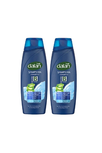 Dalan Şampuan Aloe Vera Özlü Kepeğe Karşıt Etkili 450 Ml x 2 Adet ürün görseli 1