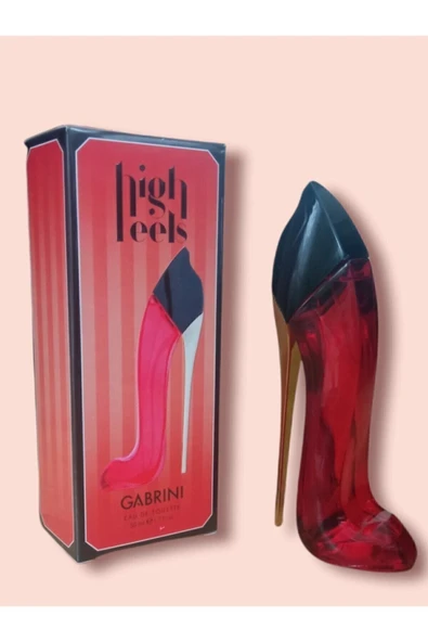 Gabrini High Heels Eau De Toilette Edt Parfüm 50ml (kırmızı) ürün görseli 1