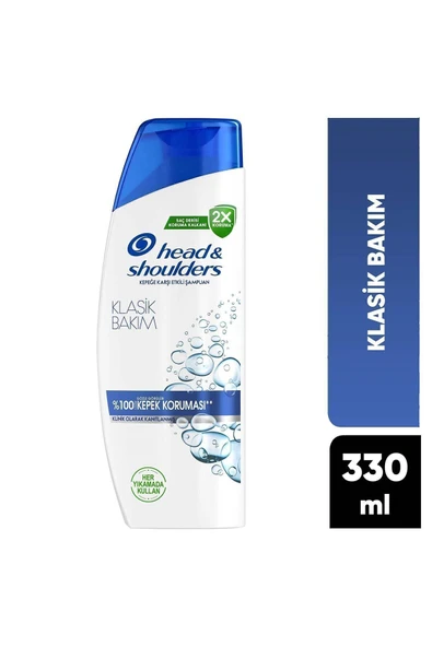 Head & Shoulders Head & Shoulders Şampuan 1-1 Klasik Bakım 330ml ürün görseli 1