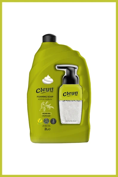 Cleyn Köpük Sabun 2lt Zeytinyağlı ürün görseli 1