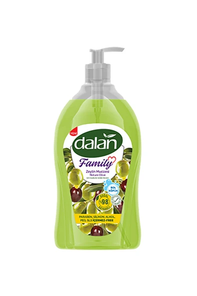 Dalan FAMILY SIVI SABUN (400ml) ZEYTIN MUCIZESI ürün görseli 1