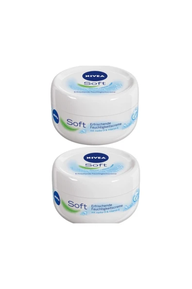 NIVEA Soft Krem 200 Ml X 2 Adet - Resim 2