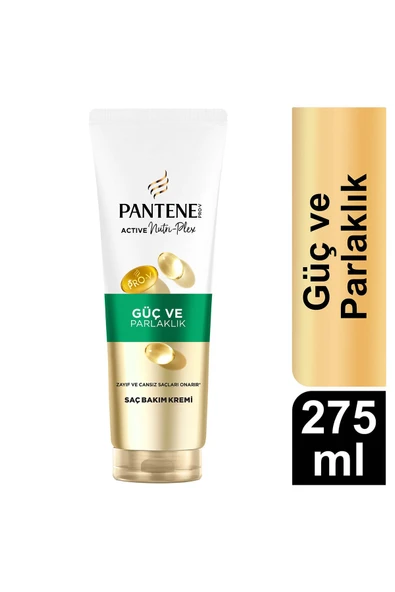 Pantene Güç Ve Parlaklık Saç Kremi 275 ml ürün görseli 1