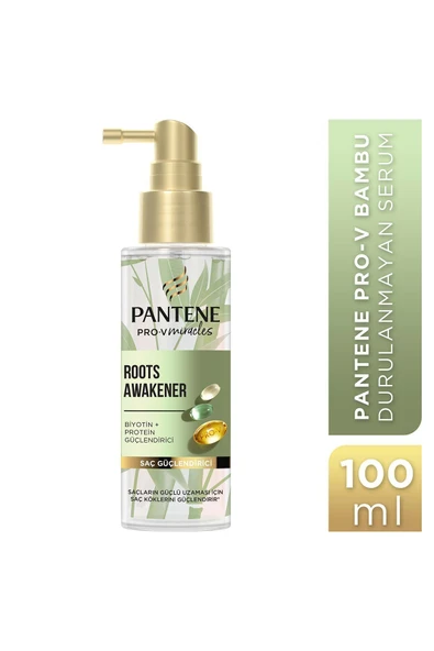 Pantene PRO-V MIRACLES Uzun ve Güçlü Roots Awakener Serum Durulanmaz 100ML ürün görseli 1