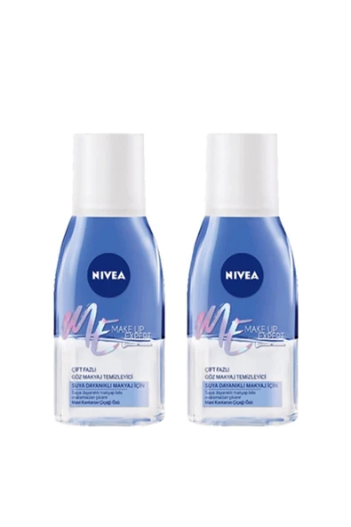 NIVEA GÖZ MAKYAJ TEMİZLEYİCİ 125 ML ÇİFT ETKİLİ 2 ADET ürün görseli 1