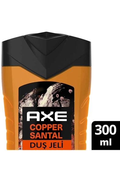 Axe Premium Collection Duş Jeli Copper Santal 3 In 1 Vücut Saç Yüz 300 ml ürün görseli 1