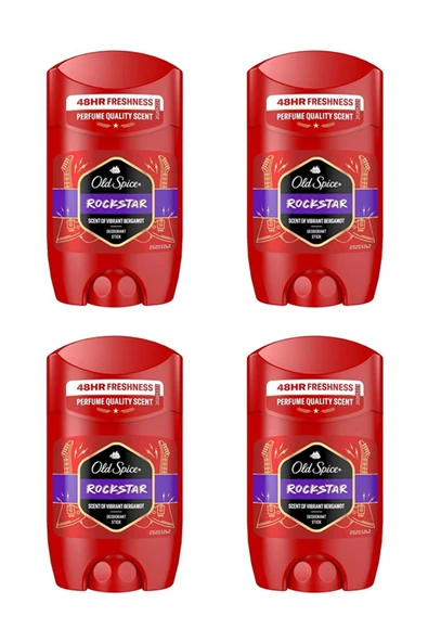 Old Spice Rockstar Erkek Deodorant Stick 50 ml * 4 ADET ürün görseli 1