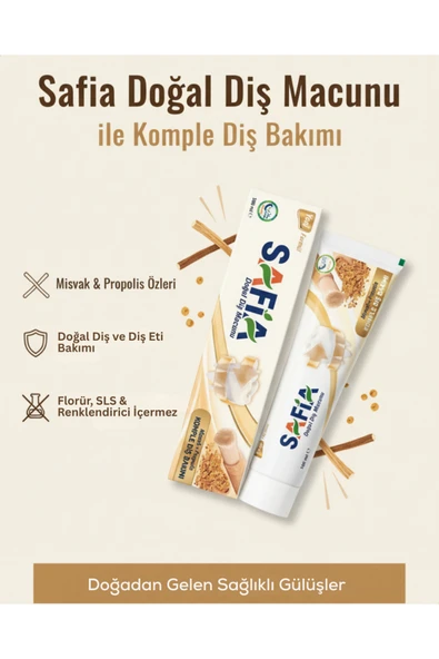 Safia Misvak+Propolis Özlü Diş Macunu 100 Ml - Resim 2