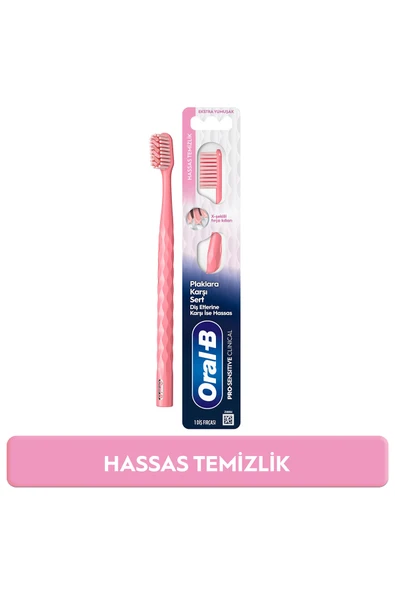 Oral-B Pro-Sensitive Clinical Hassas Temizlik Diş Fırçası ürün görseli 1