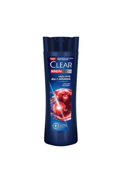 Clean & Clear Clear Şampuan Hızlı Stil 350ml ürün görseli 1