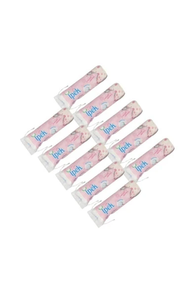 İpek Makyaj Temızleme Pedi 70 Li X 10 Paket ürün görseli 1