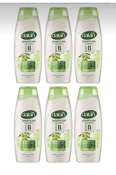 Dalan şampuan zeytinyağı kuru ve yıpranmış saçlar 450 ml x6 ürün görseli 1
