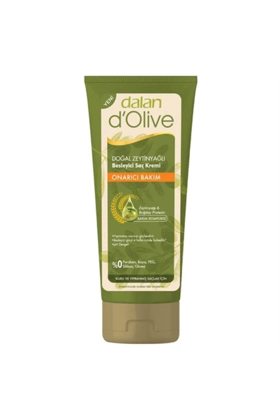 Dalan D'olive Doğal Zeytinyağlı Onarıcı Bakım Besleyici Saç Kremi 200 Ml ürün görseli 1