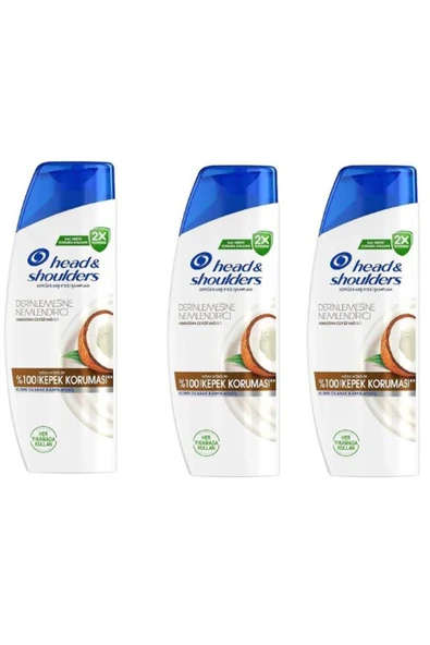 Head & Shoulders Head & Shoulders Şampuan 330 ml 2-1 Derinlemesine Nemlendirci x3 Adet ürün görseli 1