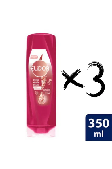Elidor Serum Bakım Kremi Brezilya Keratin Terapisi Hidrolize Keratin Marula Yağı E Vitamini 350 ml ürün görseli 1
