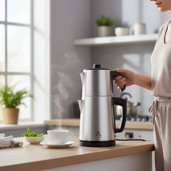 KİNG K3106 TEALUXE PLUS ÇAY MAKİNESİ - Resim 2