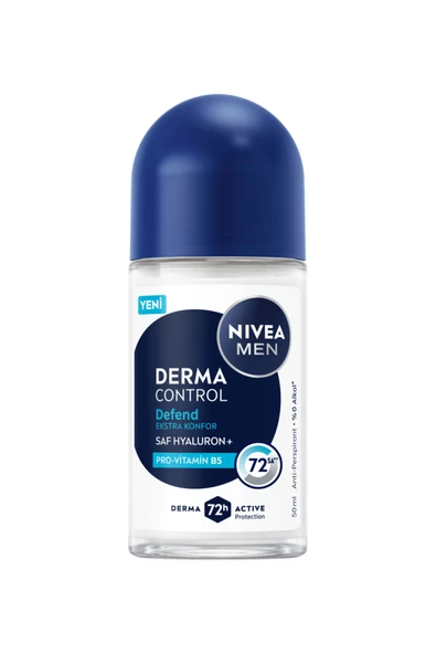 NIVEA 98952 Men Derma Control Defend Roll-On ürün görseli 1
