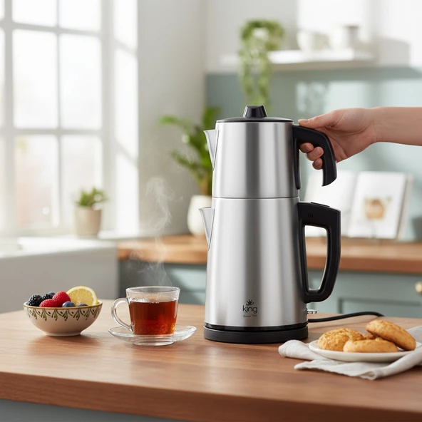 KİNG K3106 TEALUXE PLUS ÇAY MAKİNESİ - Resim 3