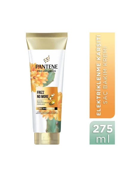 Pantene PRO-V MIRACLES Frizz No More Elektriklenme Karşıtı Saç Bakım Kremi Kuru ve Kıvırcık Saçlar İçin ürün görseli 1