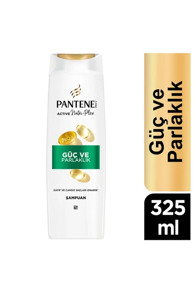 Pantene Güç Ve Parlaklık Şampuan 325Ml ürün görseli 1