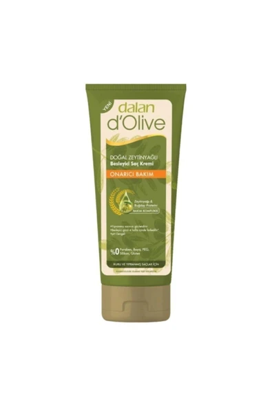 Dalan D'olive Saç Kremi Zeytinyağlı Onarıcı Bakım 200ml ürün görseli 1
