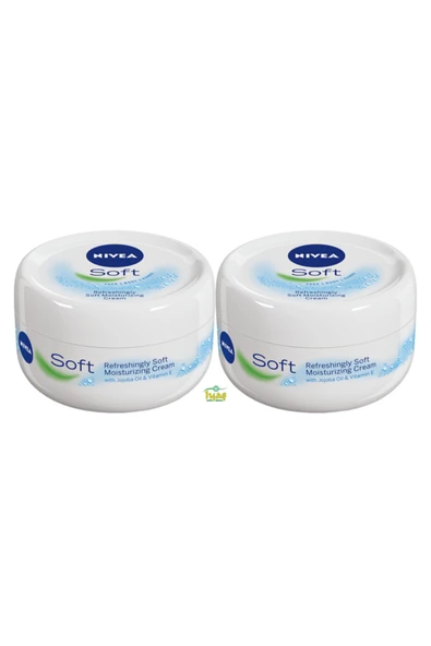 NIVEA Soft 200 Ml Nemlendirici Krem X 2 Adet ürün görseli 1
