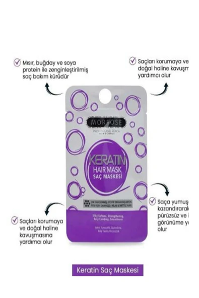 Morfose SAÇ MASKESİ 25ML KERATİN ürün görseli 1