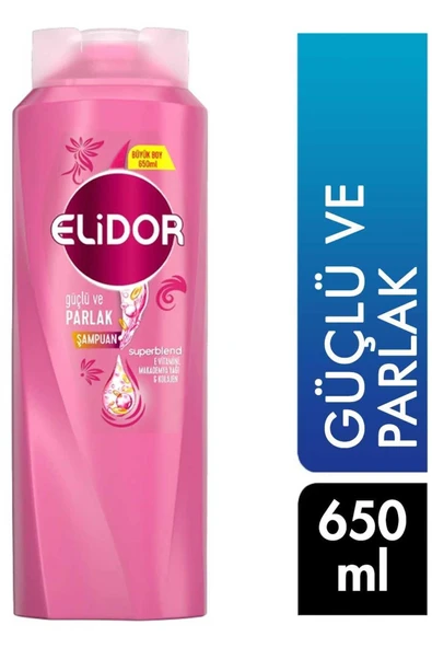 Elidor Marka: Şampuan 650 Ml Güçlü Ve Parlak 8690637978777 Kategori: Şampuan ürün görseli 1